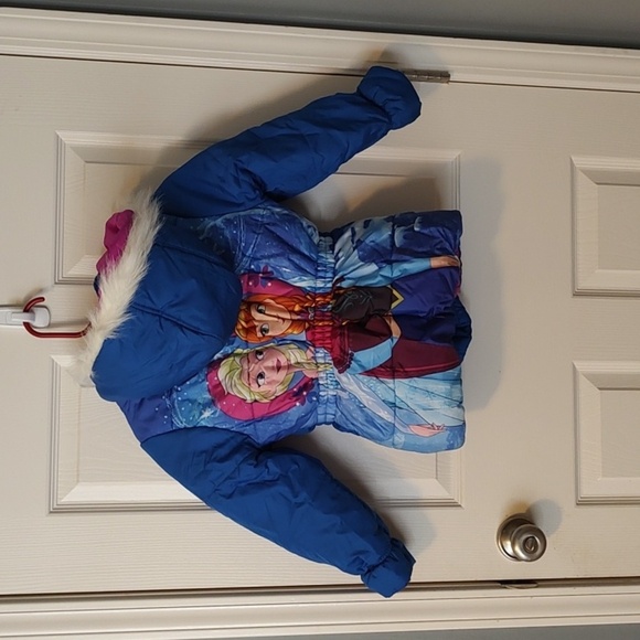 Frozen Toddler Puffer Jacket - Picture 5 of 11